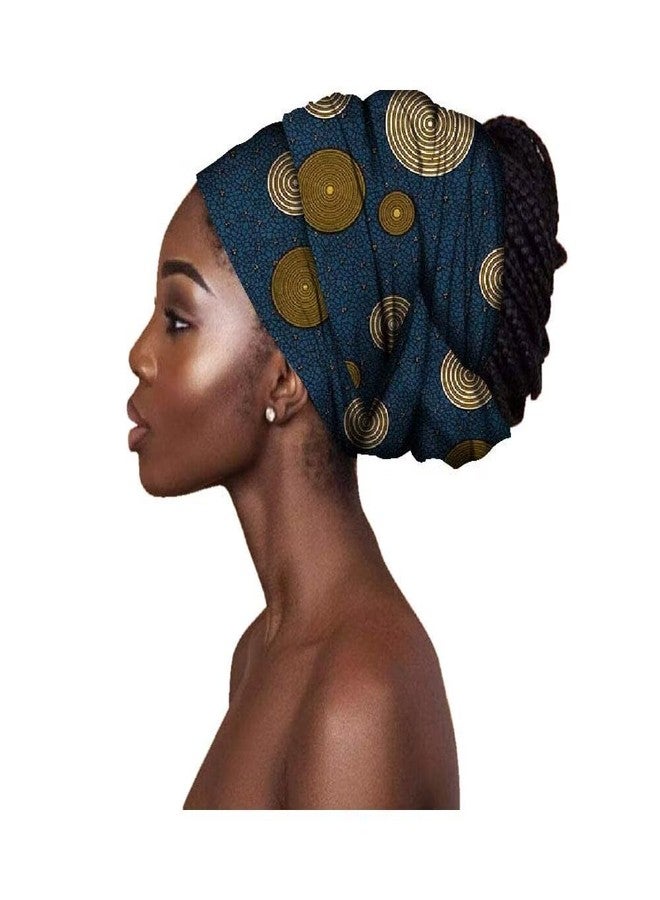 VeritableWax African Headwraps for Women Head Wraps Ankara Wrap Head Scarf - Image 1